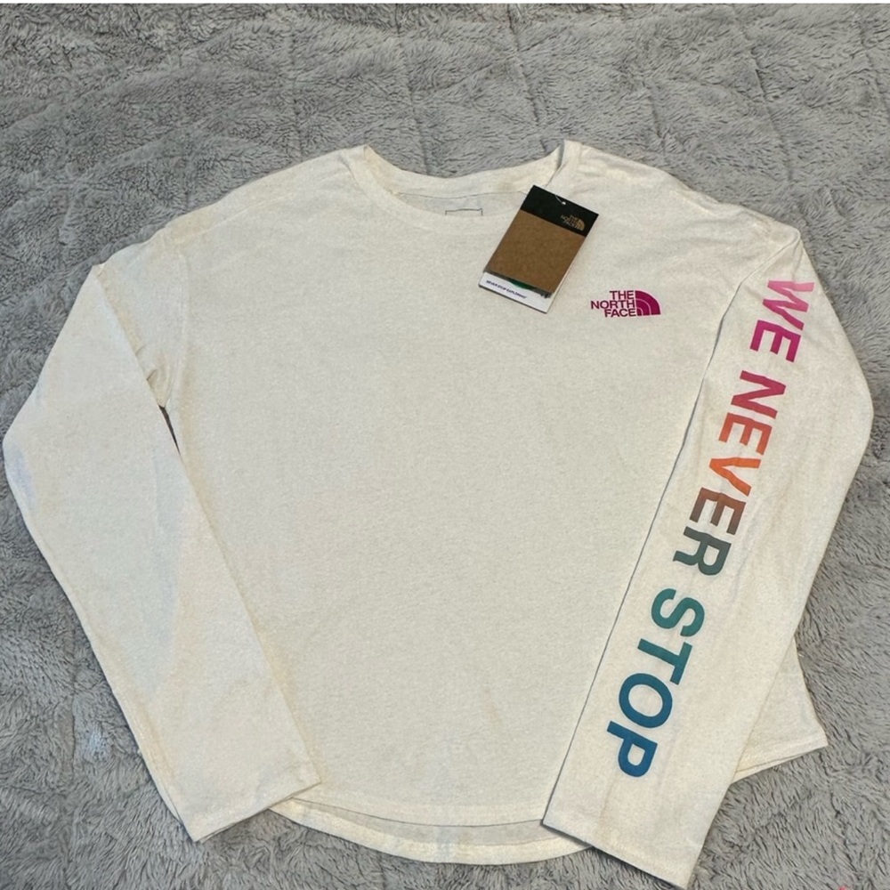 The North Face Girls We Never Stop Graphic T-shirt